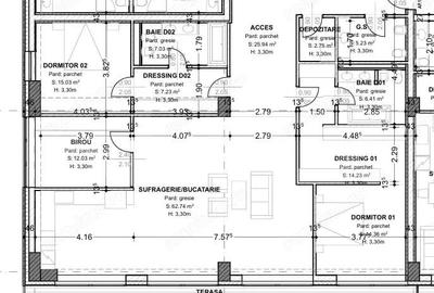 Apartament cu 4 camere decomandat în Central