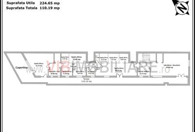 Spațiu comercial, de 224 mp, în Vest