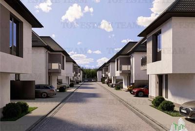 Vila 5 camere cu incalzire in pardoseala pe parter si etaj, mansarda locuibila, - 9