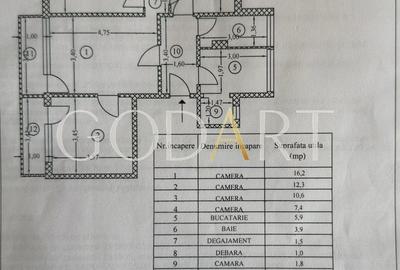 Apartament cu 4 camere semidecomandat în Ultracentral - 18