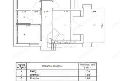Casă cu 3 camere în Tunari - 8