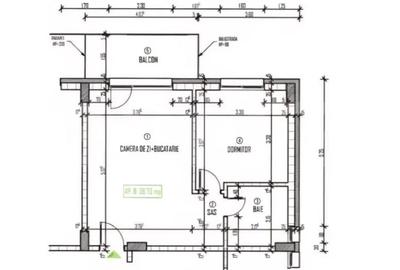 Apartament cu 2 camere semidecomandat în Baciu - 2