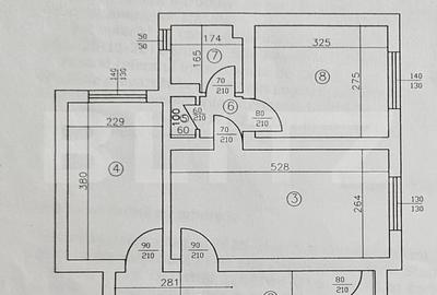 Apartament cu 3 camere nedecomandat, mobilat în Podu Roș - 2