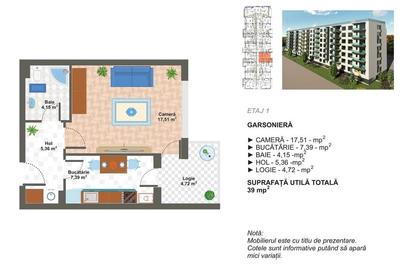 Aparatorii Patriei metrou garsoniera decomandata bloc nou - 5