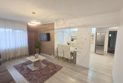 Apartament cu 3 camere decomandat, mobilat în Eremia