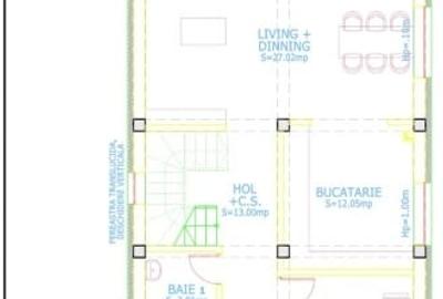 Casă individuală cu 6 camere cu Canalizare în Central - 6