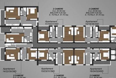 Apartament cu 3 camere decomandat în Metalurgiei - 10