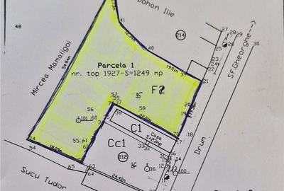 Teren de 1249 mp, în Vâlcele - 4