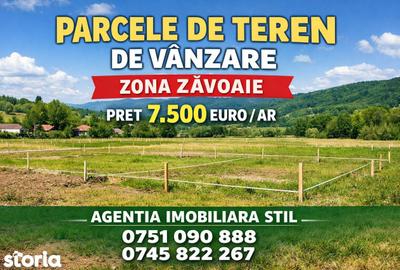 Teren de 3000 mp, în Central