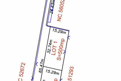 Teren de 730 mp, în Ciorogârla