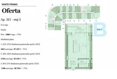 Apartament - Etaj 3 - Complex Rezidențial WHITE TITANIC - Navodari