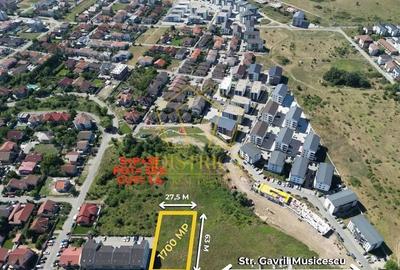 Teren cu PUZ aprobat pentru locuinte colective | 1.700mp | Braytim - 1