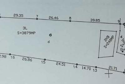 Teren de 5690 mp, în Morărești - 3