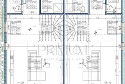 Duplex finalizat - bine compartimentat - toate utilitatile - doua balcoane - 2