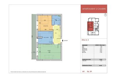 Apartament 2 Camere Decomandat 64.5 Mp  Bloc Nou Grand Arena - 6