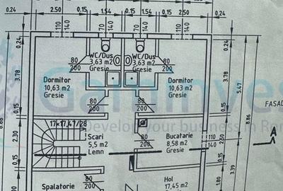 Casă individuală cu 5 camere cu Canalizare în Băile 1 Mai - 6
