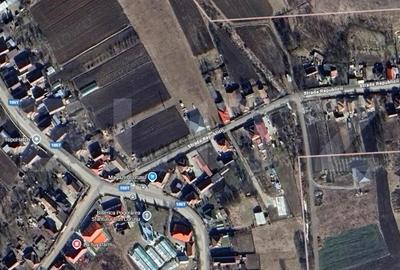 Teren construibil 4400mp + drum 8m latime 1000mp centru Corusu - 1