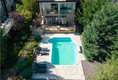 Vila de Lux cu Piscina, Acces direct la Lac si Vedere Panoramica - 3