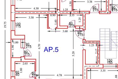 Apartament cu 3 camere decomandat în Central - 2
