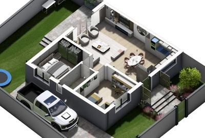 Duplex cu 3 camere cu Canalizare în Utvin - 5