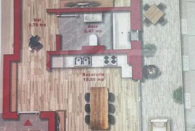 Apartament cu 2 camere decomandat în Torontalului