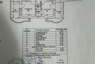 APARTAMENT DOTAT str BABADAG ET.2 - 7