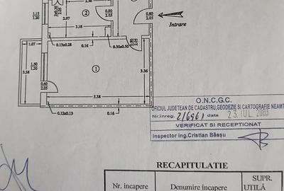 Apartament cu 2 camere decomandat în Central