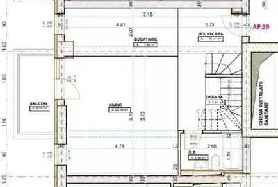 Apartament cu 3 camere decomandat în 13 Septembrie - 9
