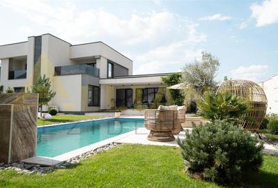 <Vila de lux P+1E> 5 camere 5 bai + dressing 850mp teren - 9