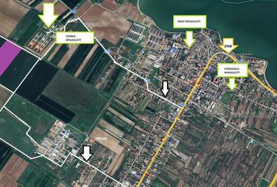 Proprietar! SUPER OFERTA - Teren Mihailesti  - 25.600 mp - doar 7 euro/mp