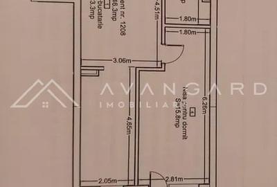 | Apartament 2 camere | 46 mp | Semifinisat | Zona Lidl - Frunzisului | | Apartament 2 camere | 46 mp | Semifinisat | Zona Lidl - Frunzisului | - 8