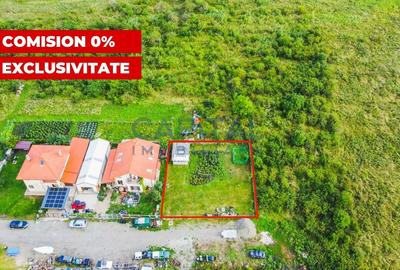 Comision ZERO| Teren 550 mp | 25 ml Front | Utilitati pe Teren | Capat de strada - 1