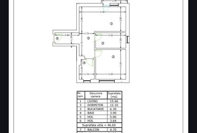 Apartament cu 2 camere, mobilat în Nicolae Grigorescu - 14