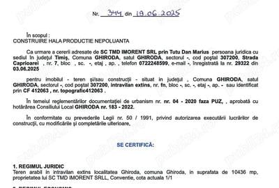 Teren de 10436 mp, în Ghiroda - 8