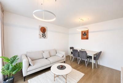 Apartament cu 2 camere semidecomandat, mobilat în Pipera