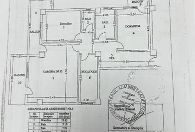 Apartament cu 3 camere decomandat în Cantacuzino - 2