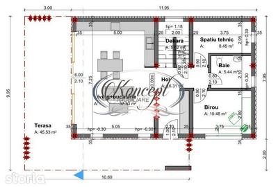 Casă cu 5 camere cu Teren 750 Mp în Ciurila - 4