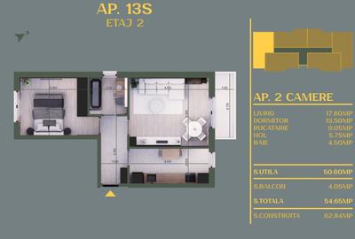 Apartament 2 camere Berceni - rate dezvoltator Apartament 2 camere Berceni - rate dezvoltator - 6