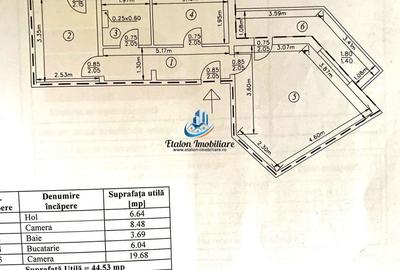 Apartament cu 2 camere decomandat în Vest - 3