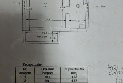 Apartament cu 3 camere decomandat în Central