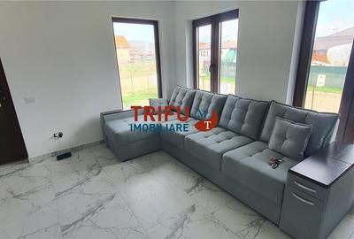 Casa noua semifinisata pe nivel 500 mp teren comuna Ighiu - 2