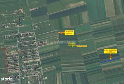 Teren de 2200 mp, în Centură