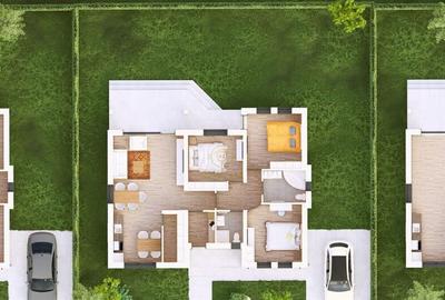 Casă cu 4 camere cu Teren 450 Mp în Mărtinești - 3