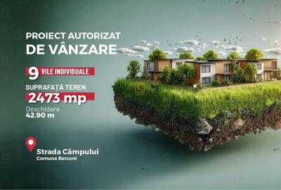 Lot de teren intravilan 2473 mp, proiect si autorizatie pentru 9 vile Berceni - 3