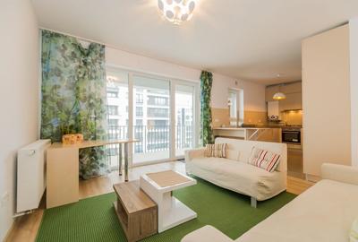 Apartament cu 2 camere semidecomandat, mobilat în Tractorul