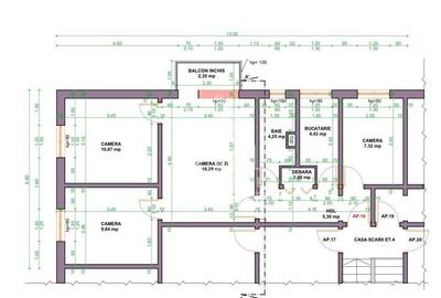 Apartament cu 4 camere semidecomandat, mobilat în Take Ionescu - 13