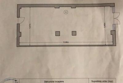 Spatiu 70m open space Tineretului -Piata Chiajna 0% TVA - 2