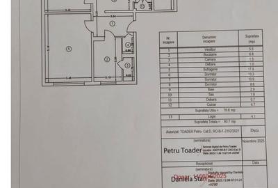 Apartament cu 4 camere decomandat în Drumul Găzarului - 8