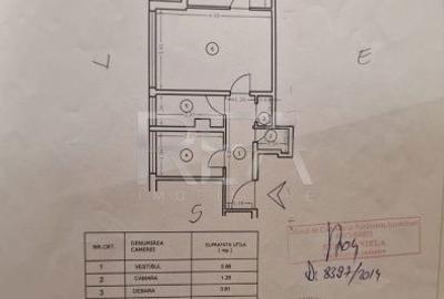 Apartament cu 2 camere semidecomandat, mobilat în Timpuri Noi - 13
