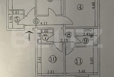 Apartament cu 4 camere decomandat, mobilat în Galata - 7